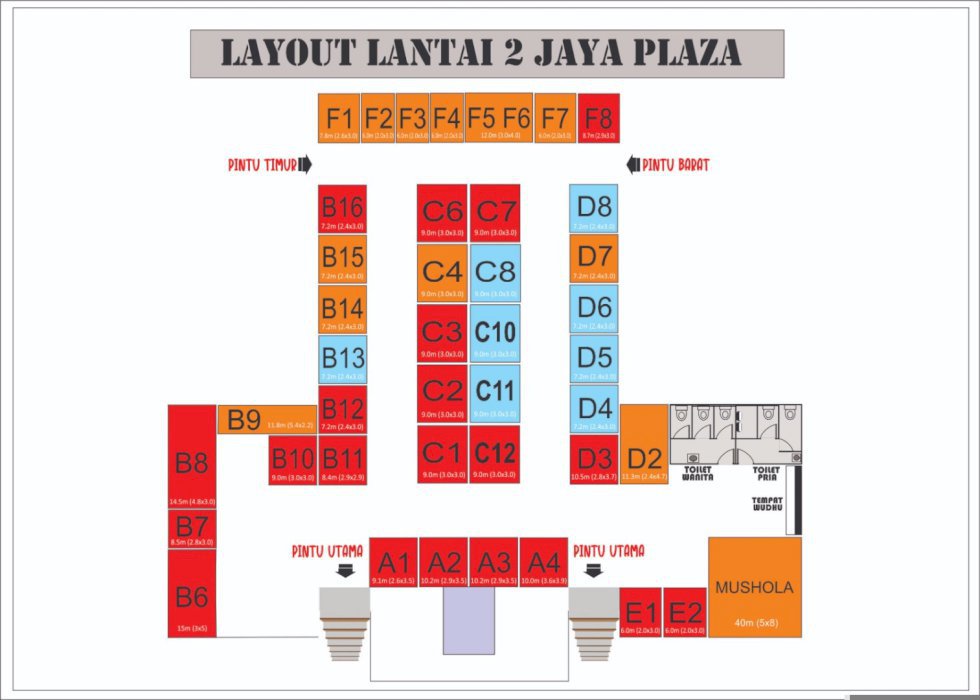kios disewakan , toko disewakan jaya plaza komputer
