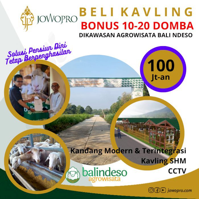 Tanah kapling produktif