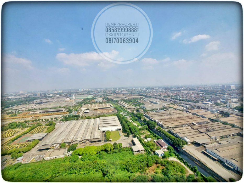 Dijual Apartement Sedayu City 3BR Best City View Semi Furnish