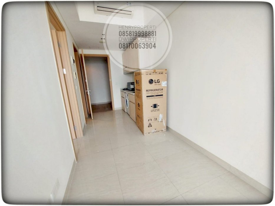 Dijual Apartement Sedayu City Unit 1BR Best City View Semi Furnish