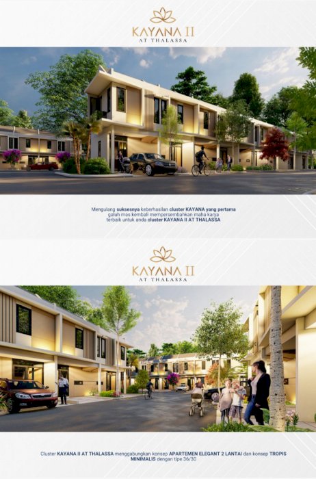 DI JUAL RUMAH CLUSTER KAYANA II DI PERUMAHAN GALUH MAS KARAWANG