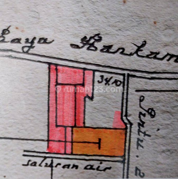 Tanah strategis di tepi Jalan Hankam Raya, akses mudah dekat jalan