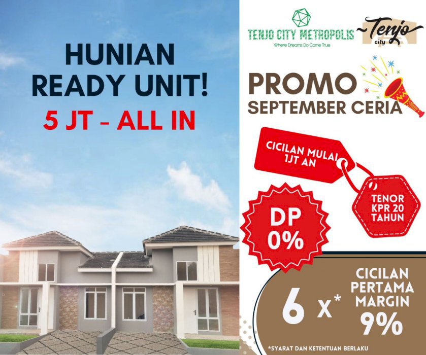 Rumah elegant aman anti banjir