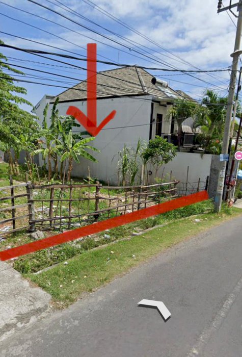 DI JUAL TANAH KOMERSIL DI BATUBOLONG CANGGU KUTA UTARA BALI