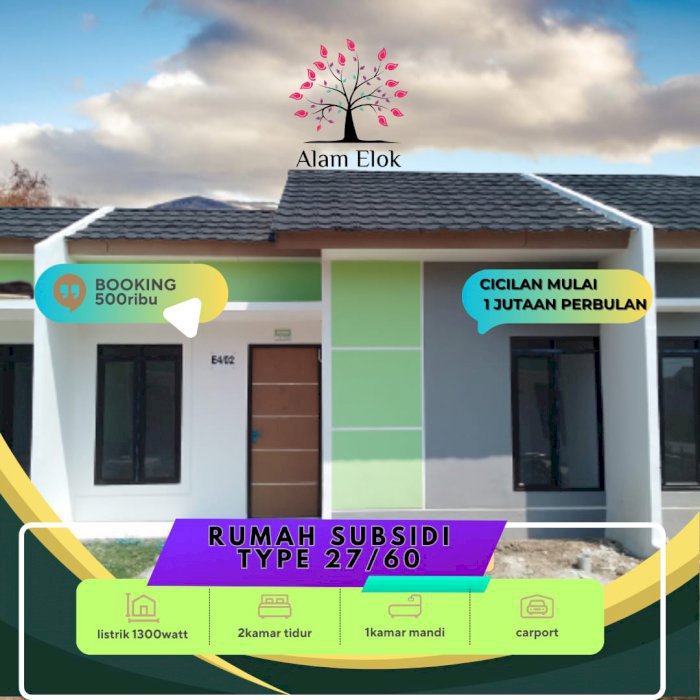PERUMAHAN SUBSIDI ALAM ELOK DI KARAWANG TIMUR TIMUR