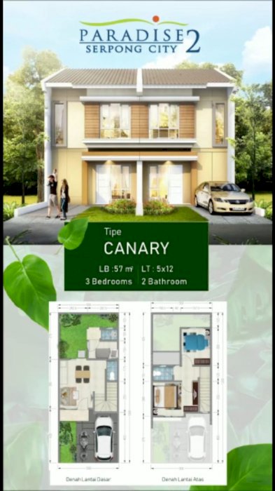 PARADISE SERPONG CITY 2 (ECOSCAPE CLUSTER)