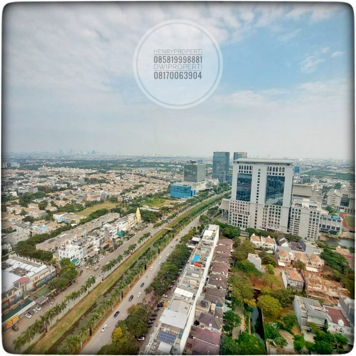 Disewa Office Space Gold Coast View Laut dan City Lantai Tinggi