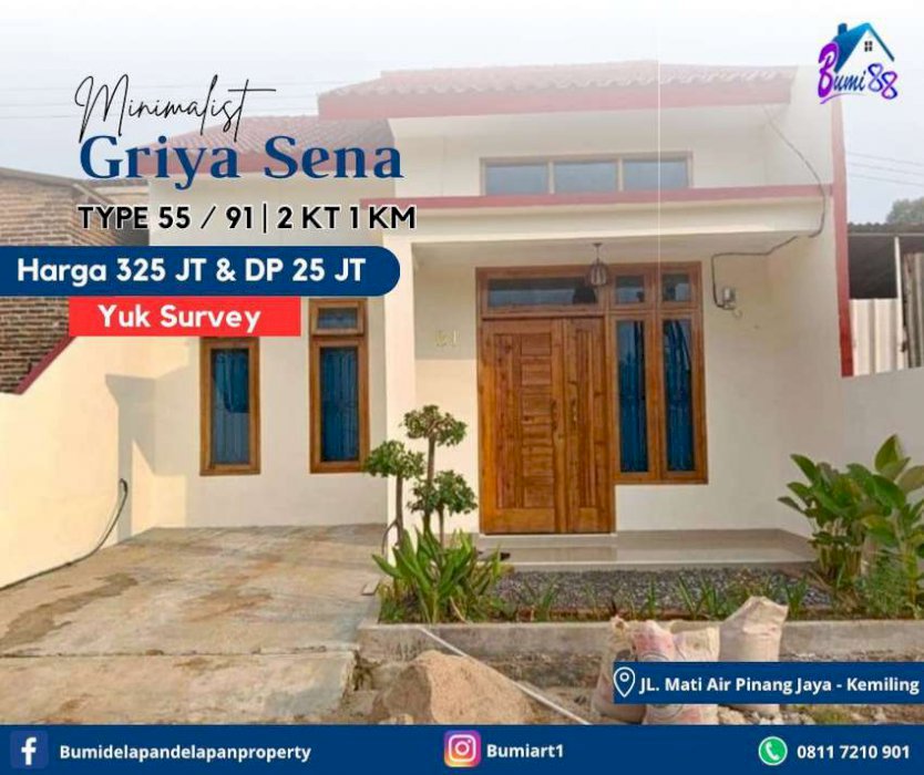 CLUSTER GRIYA SENA KEMILING