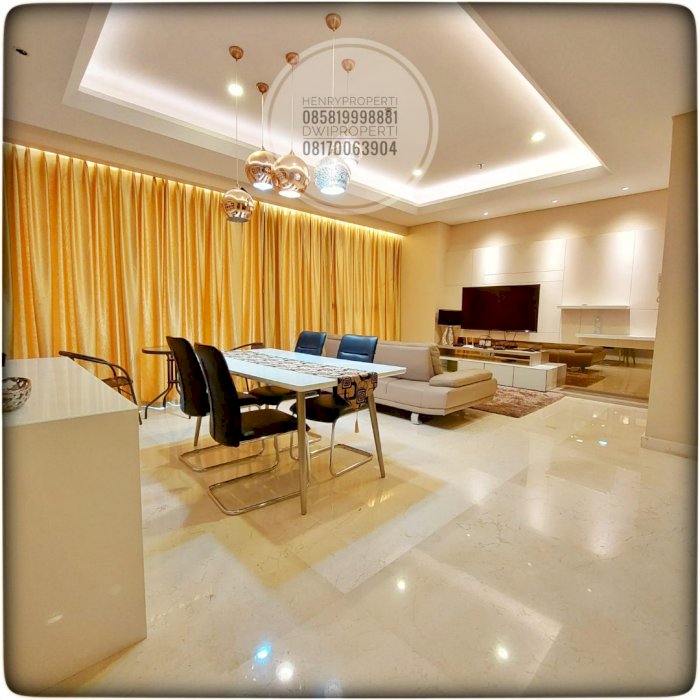 Disewa Wang Residence 2BR + 1 Study High Floor Best City View