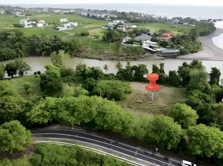 JUAL TANAH DI PANTAI NYANYI SUNGAI DAN OCEAN VIEW