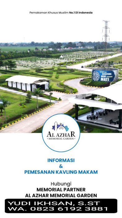 Kavling Pemakaman Muslim Terbaik Al Azhar Memorial Garden