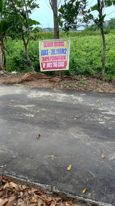 Tanah Di Jual Palembang Lokasi Macan Kumbang, Demang Lebar Daun
