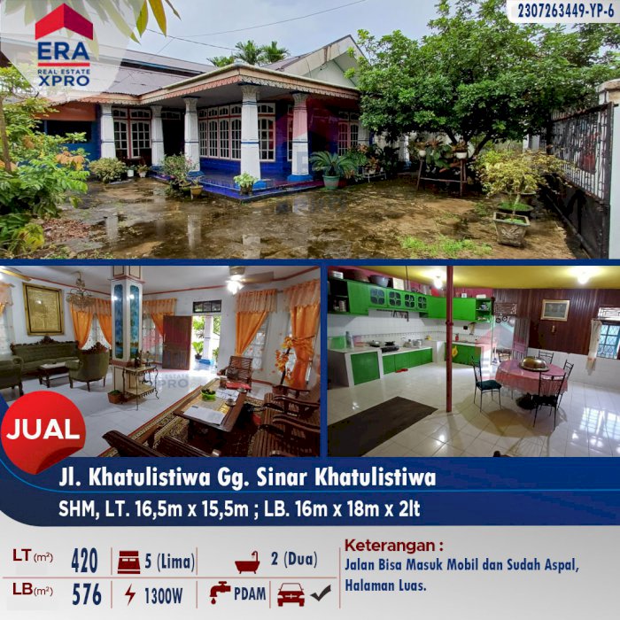 Di Jual Rumah Murah 2 Lantai, Pontianak Kalimantan Barat