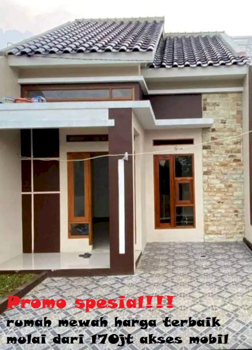 Promo menarik! rumah mewah di Bojonggede hanya 170jt akses mobil