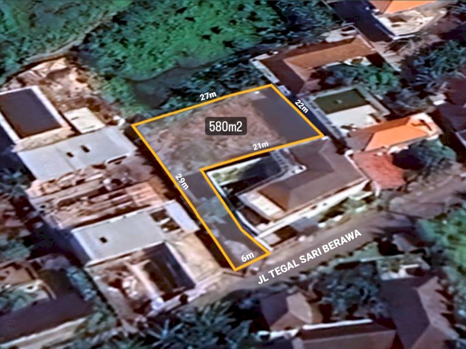 JUAL TANAH DI BERAWA CANGGU DEKAT ATLAS BEACH CLUB