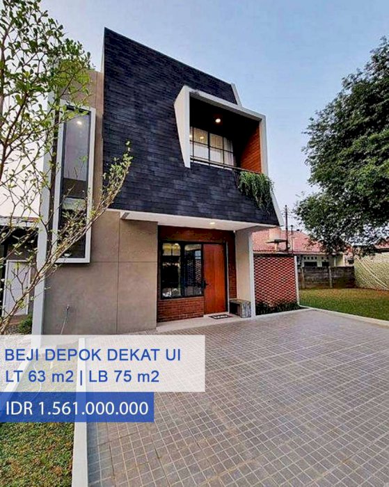 Rumah Baru Smart Home System di Dekat Kampus UI Depok & Tol