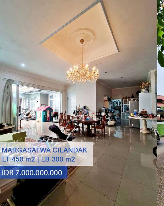 Dijual Rumah Komplek di Jl Margasatwa, Cilandak, Jakarta Selatan