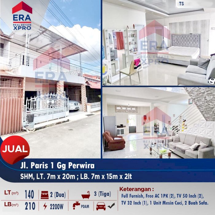 Di Jual Rumah 2 Lantai Pontianak Kalimantan Barat