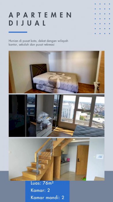 JUAL APARTEMEN  MURAH 2 LANTAI  KEBON JERUK JAKARTA BARAT