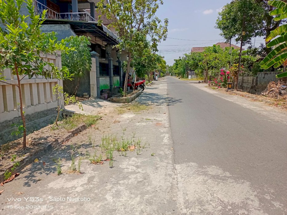 Dijual tanah pekarangan siap bangun