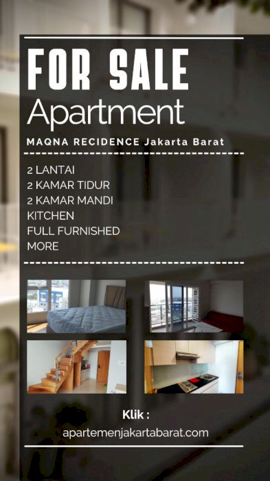 APARTEMEN 2 LANTAI MAQNA RECIDENCE KEBON JERUK JAKARTA BARAT