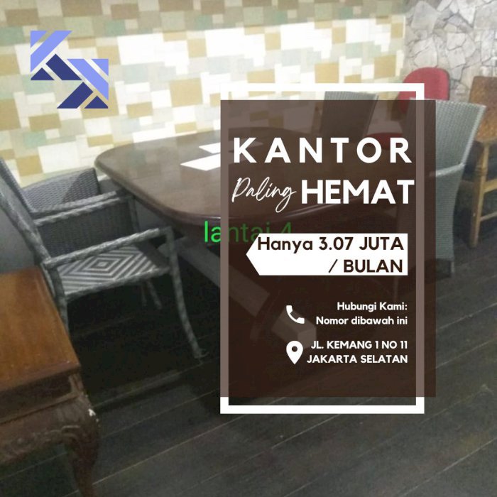 Disewakan Ruang Kantor Demes 2 Hemat Di Jakarta Selatan