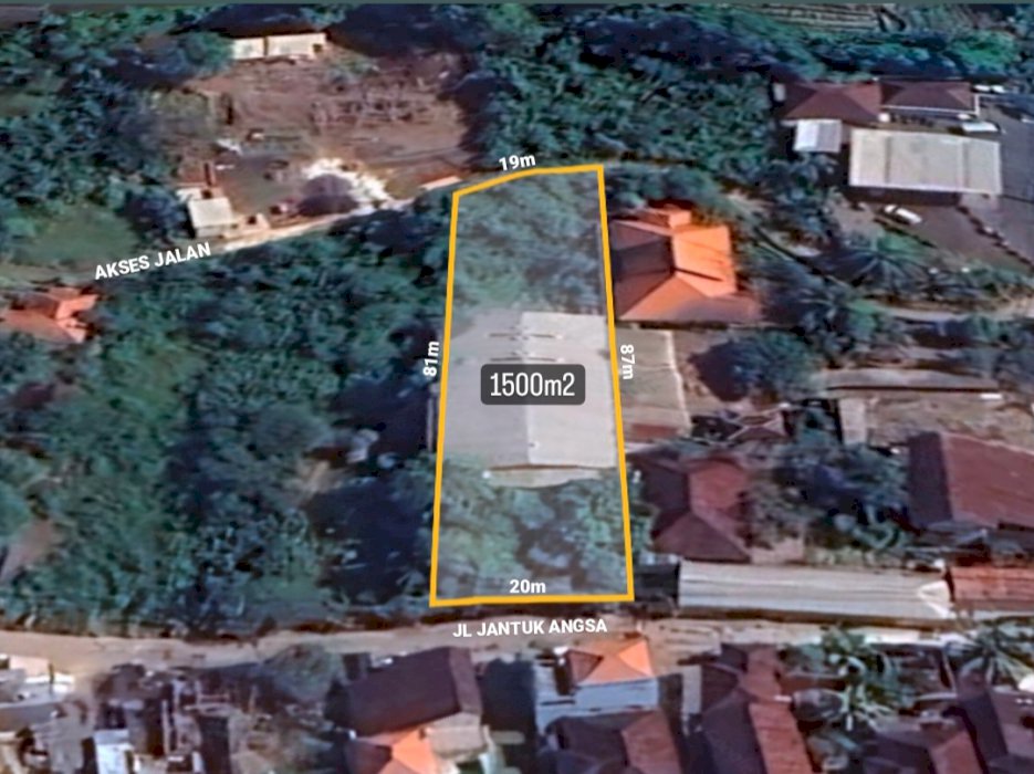 JUAL TANAH TERMURAH DI PERERENAN