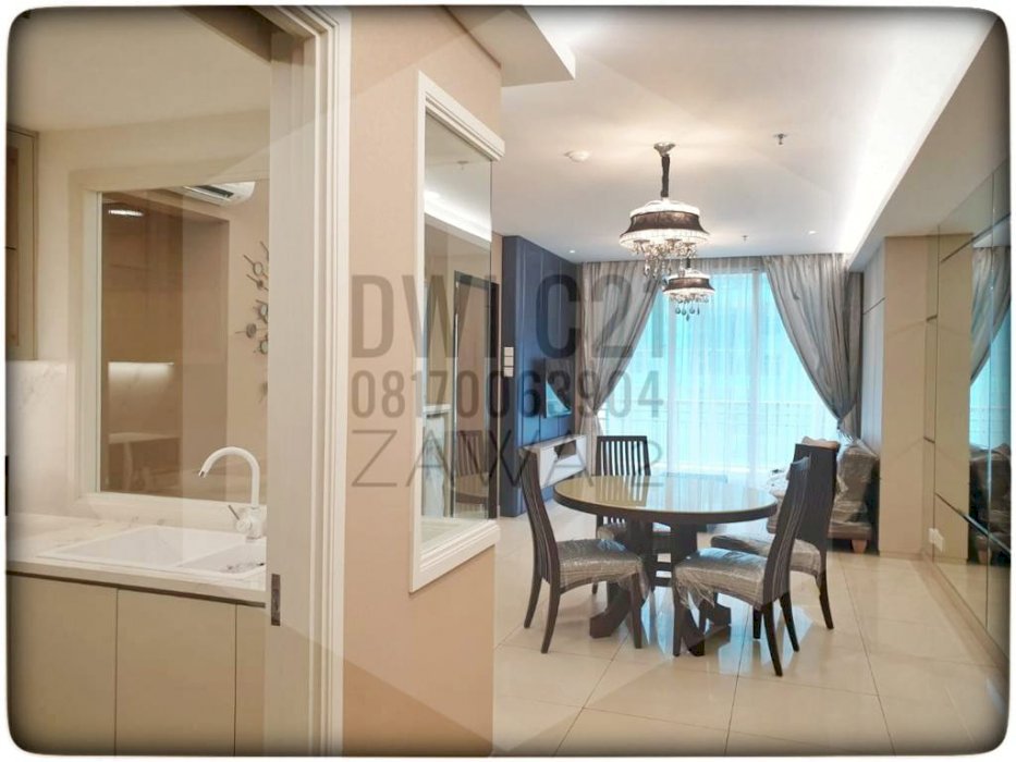 Disewa Central Park Res Unit 3+1BR Best View Full Furnish Mid Floor