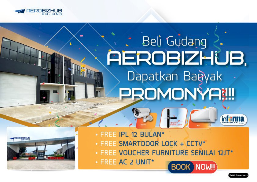 Gudang Multiguna Aero Bizhub Pajang