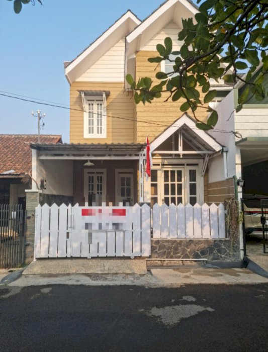 DIJUAL 1 UNIT RUMAH BARU DENGAN DESAIN EROPA DI DAERAH CIWASTRA