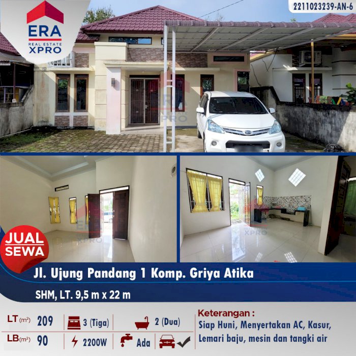 Di Jual Rumah Siap Huni Pontianak Kalimantan Barat