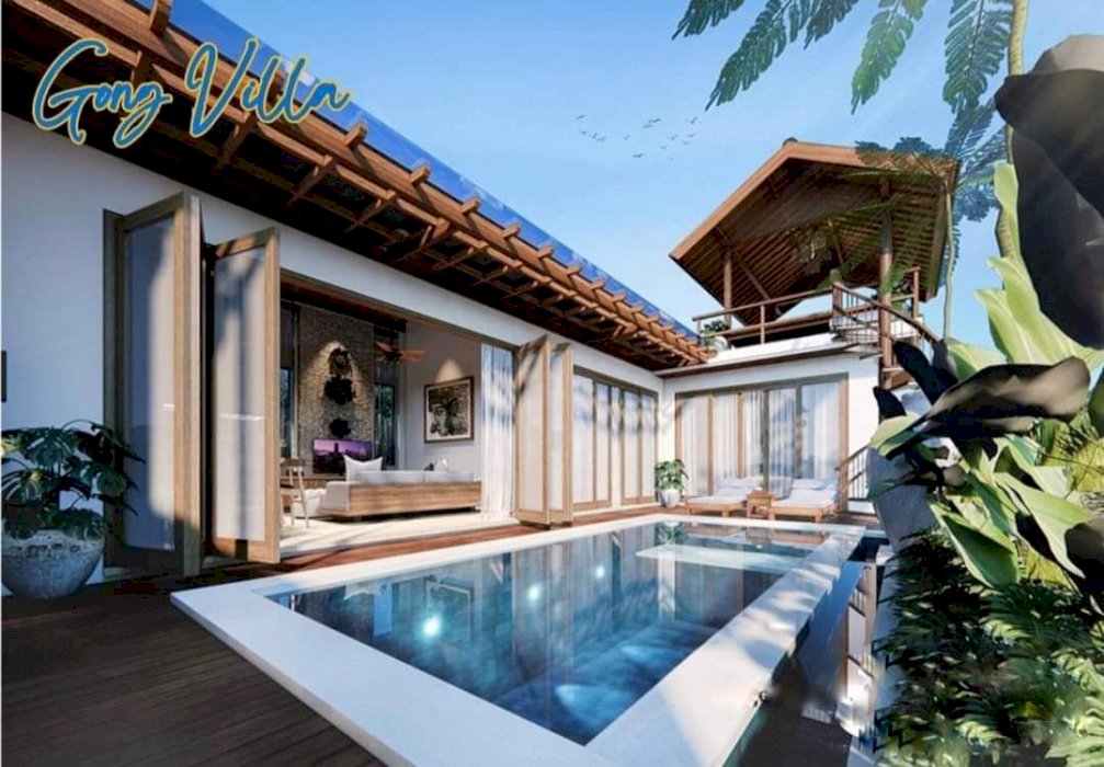 Jual villa baru view GWK