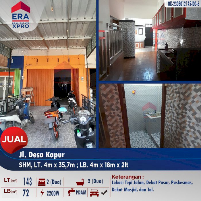 Di Jual Rumah Strategis Kubu Raya Pontianak Kalimantan Barat