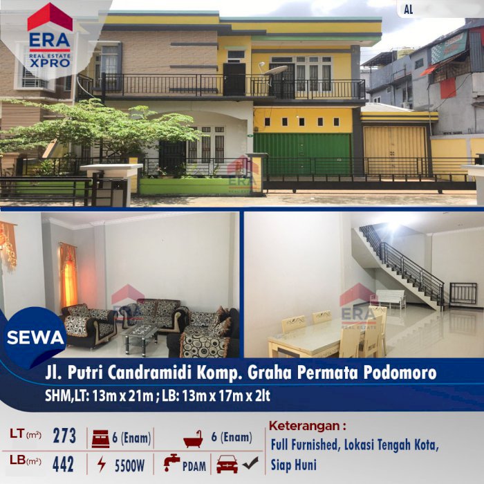 Di Sewakan Rumah Siap Huni Pontianak Kalimantan Barat