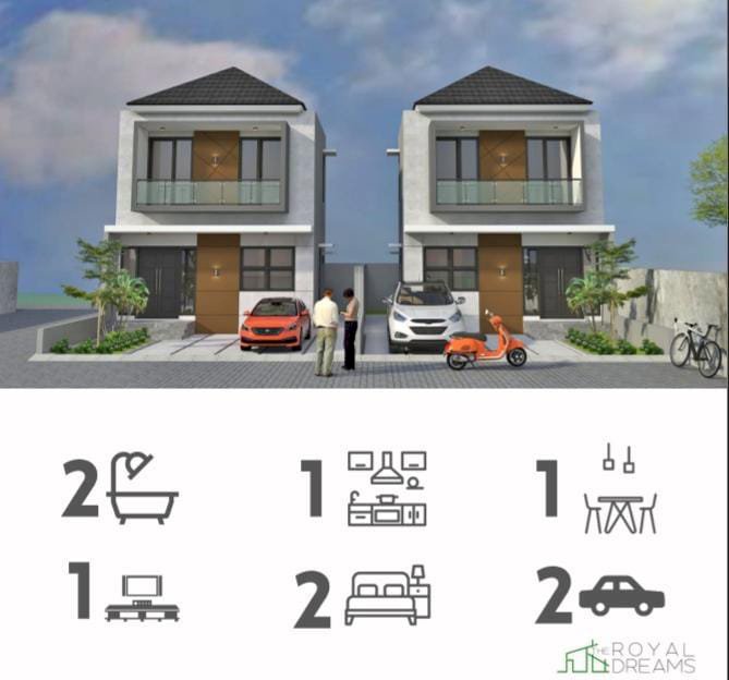 Cluster Dekat Pintu Tol Cimanggis depok