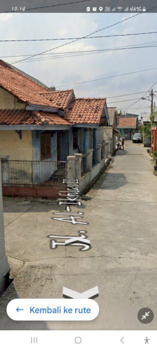 Rumah kavling beserta kontrakan (2 pintu)