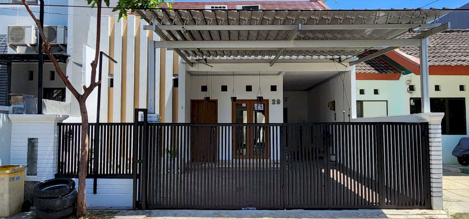 Rumah modern minimalis di Bintaro