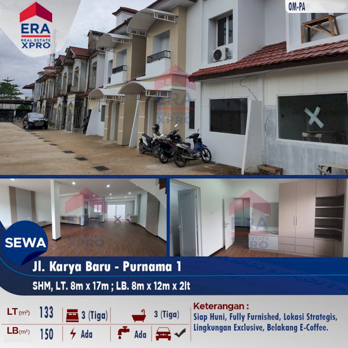 Rumah DiSewakan 2 Lantai Pontianak Kalimantan Barat