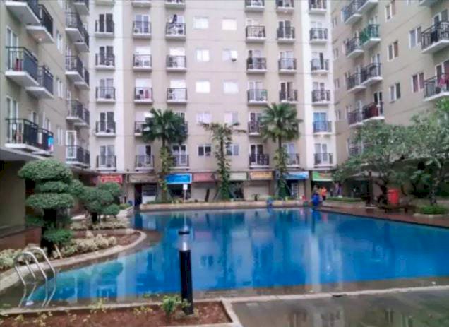 Dijual cepat Apartemen Puri Park View Kebon Jeruk, Lt.3 View Pool, 2BR