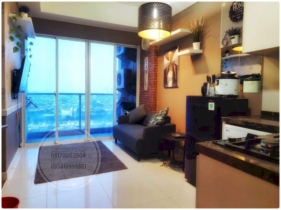 Dijual Puri Mansion Apartment Dibawah Harga Beli Unit 2BR City View