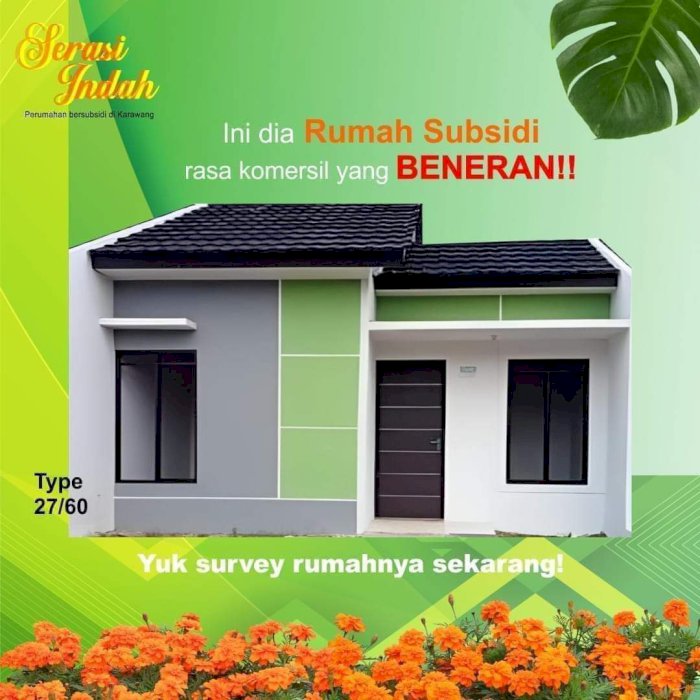 Alam elok rumah subsidi Karawang timur