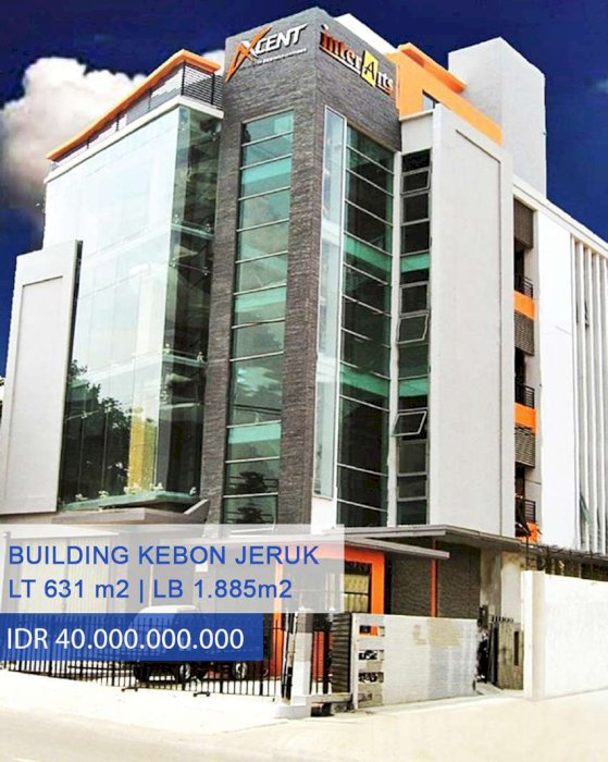 Gedung Kantor 5 Lantai di Jl. Pos Pengumben Raya, Kebon Jeruk