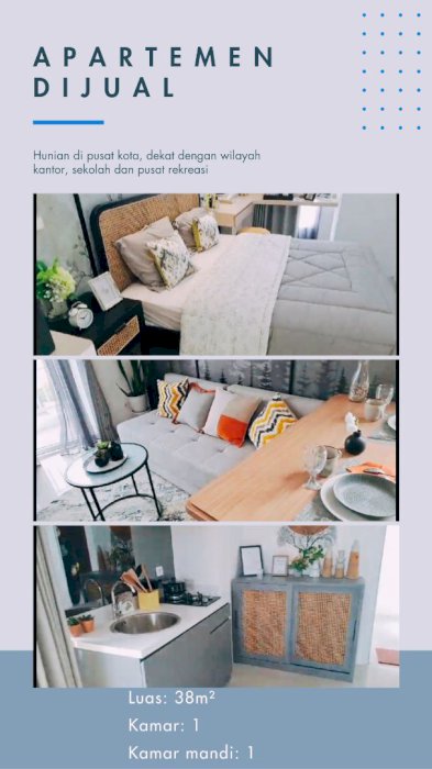 Di Jual Murah Apartemen Prasada Mahata Jakarta Selatan