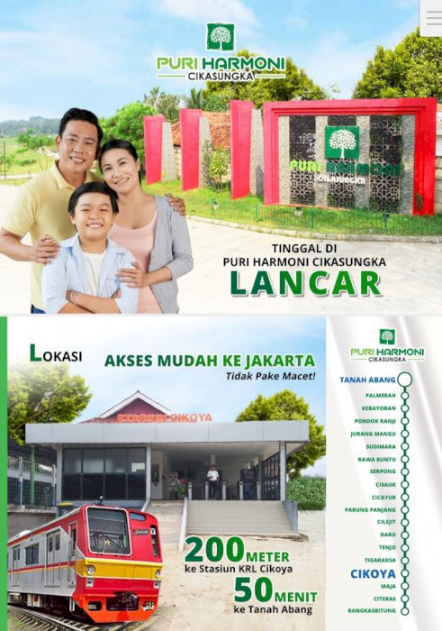 dengan 110000 BISA PUNYA RUMAH di TANGERANG