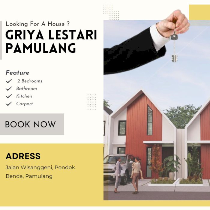 RUMAH DEKAT JALAN TOL DAN STAISUN MRT LEBAK BULUS