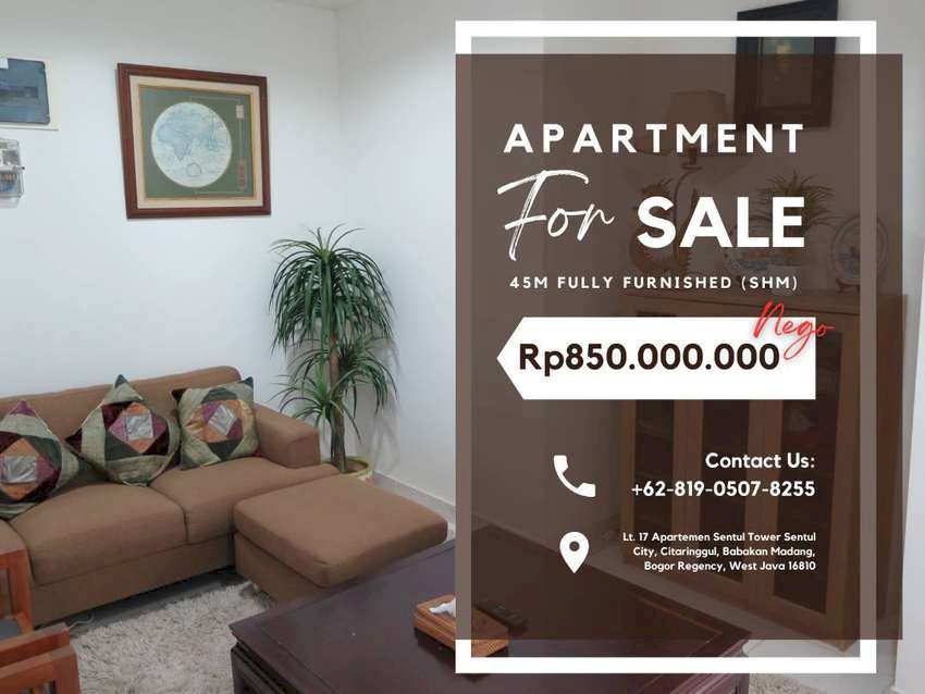 Apartment For Sale: Sentul Tower Apartment (Fully Furnished - SHM)