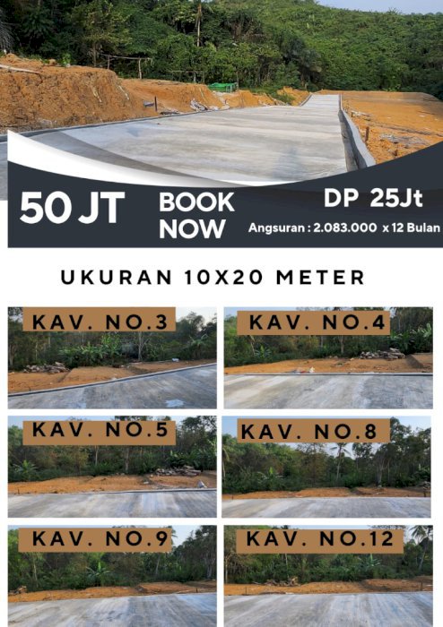 TANAH KAVLING CITRA BUKIT ETAM DI TENGGARONG KALIMANTAN TIMUR