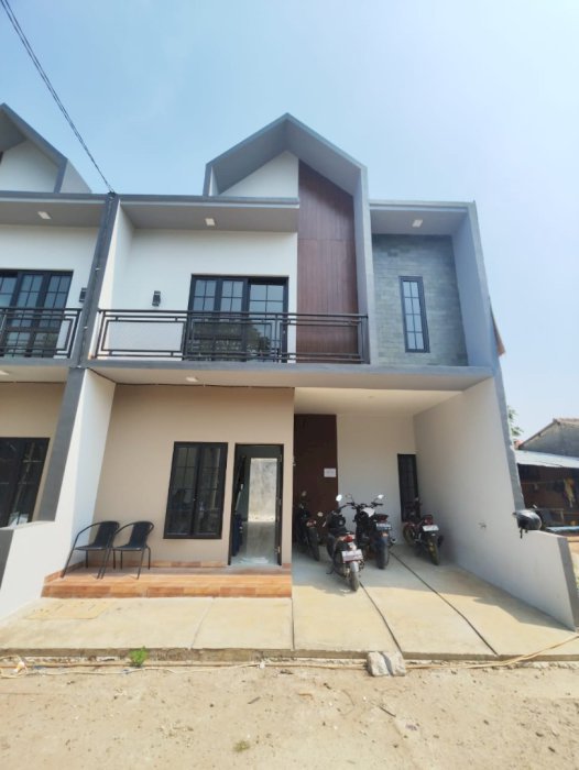 Ready Rumah Baru 2 Lantai SHM Dekat Tol Cijago Cimanggis Depok