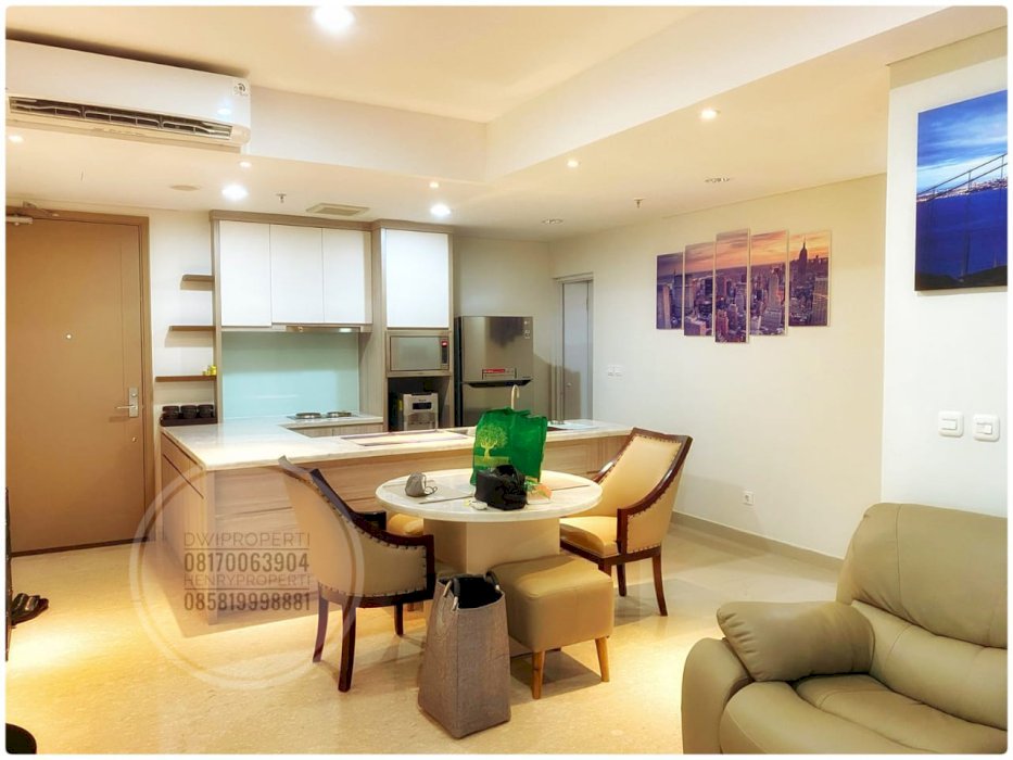 jual Gold Coast Apartment 2BR Full Furnish Lantai Tengah Best Sea View