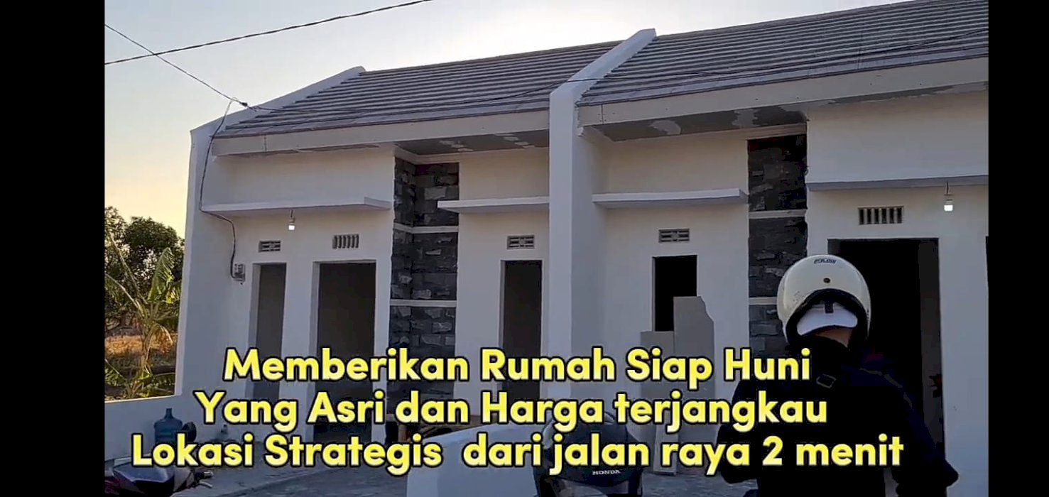 Jual rumah subsidi new upgreade
